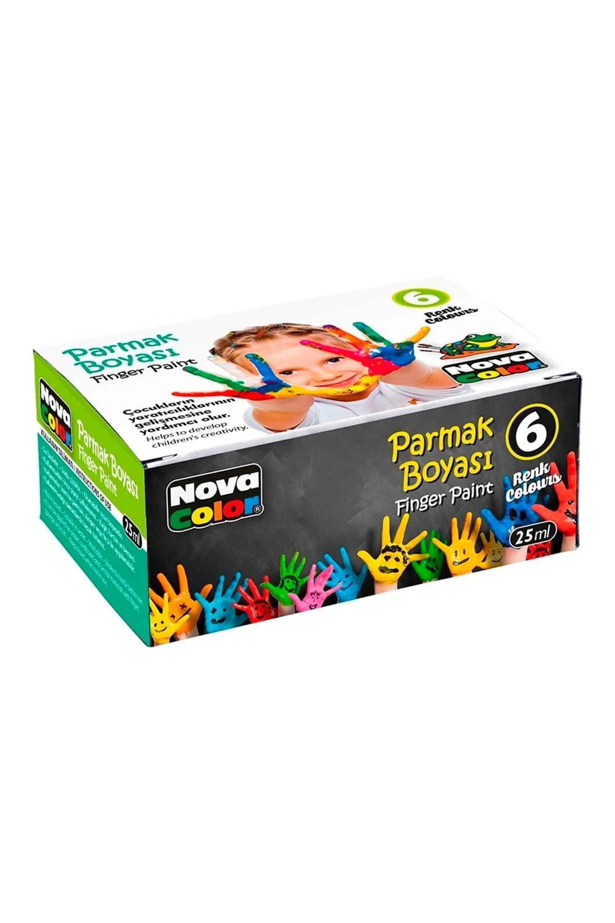 nova color Parmak Boyası 6'lı